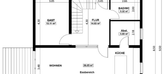 Квартира с 5 комнатами в Нюрнбергер-Ланд, Германия № 352147 3