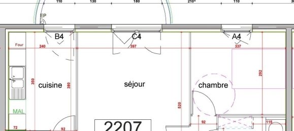 1 chambre Appartement à Dijon, France No. 59549 27