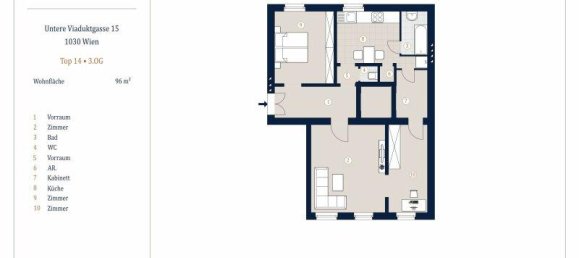 7-salle Appartement à Vienna, Austria No. 241299 19