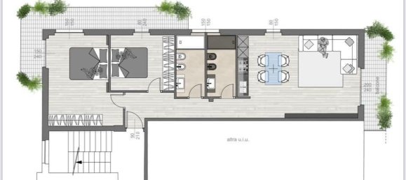 3-salle Appartement à Sanremo, Italy No. 232751 20