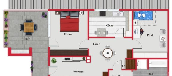 Apartamento de 3 habitaciónes en Oldenburg, Germany No. 222010 25