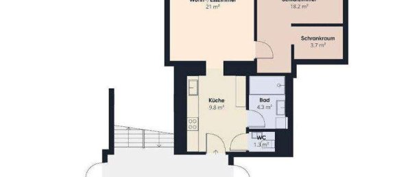 2 rooms Apartment in Leopoldstadt, Austria No. 129589 13