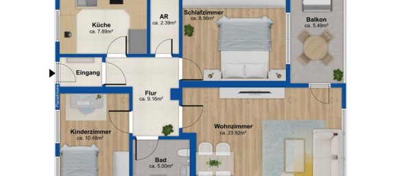 Apartamento de 3 habitaciónes en Pinneberg, Germany No. 371398 8