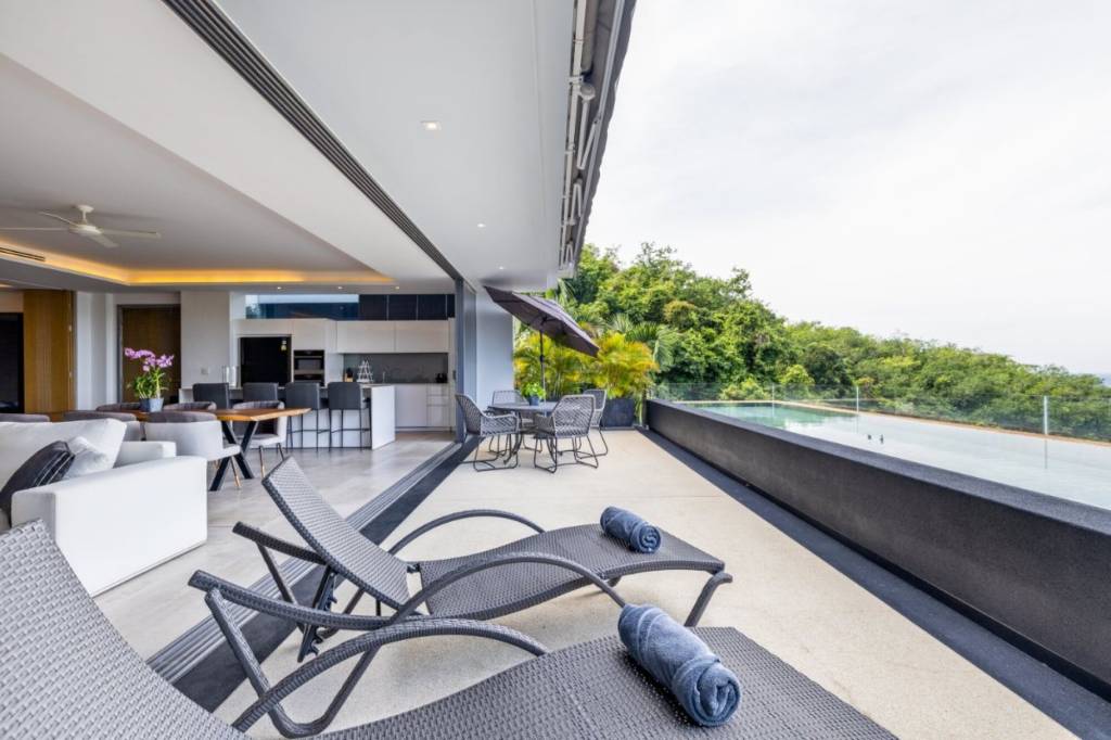 Квартира с 3 спальнями в Банг Тао, Таиланд № 59448