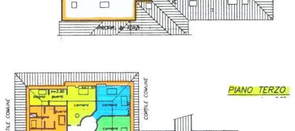 Пентхаус с 7 комнатами в Вимеркате, Италия № 32006 42