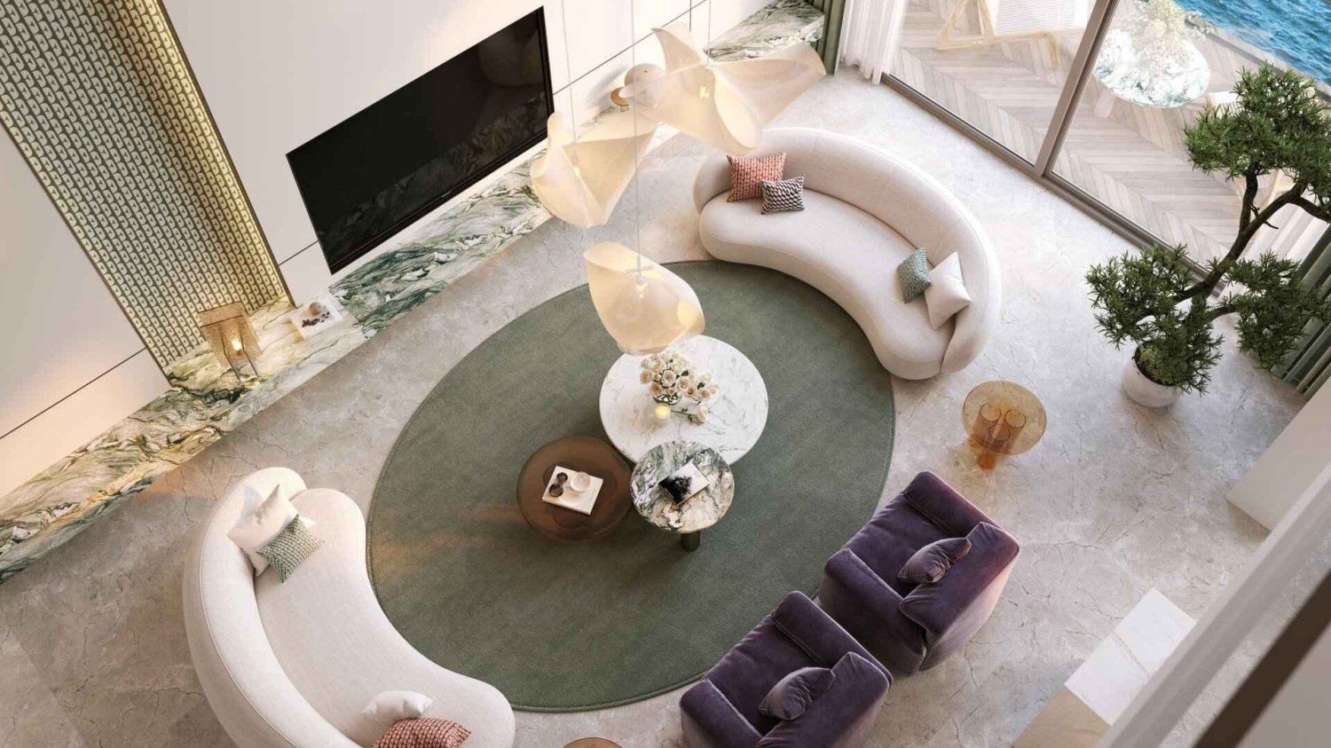 Apartamento T3 em Dubai, UAE N.º 125053