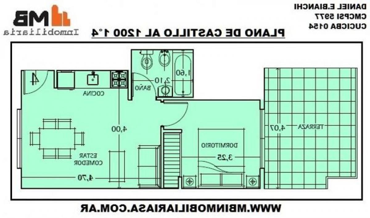 Studio in Buenos Aires, Argentina No. 96512