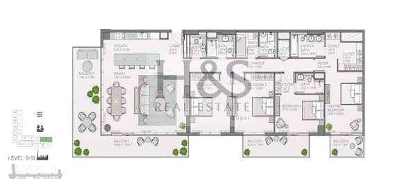 Penthouse T5 em Al Wasl, UAE N.º 26318 8