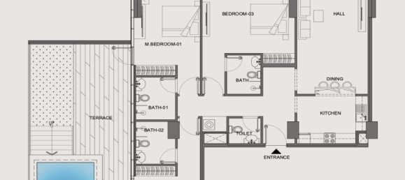 Estúdio em Business Bay, UAE N.º 121697 6