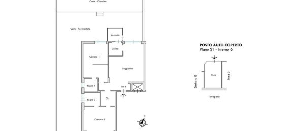 Apartamento de 3 divisões em Rome, Italy N.º 32392 23