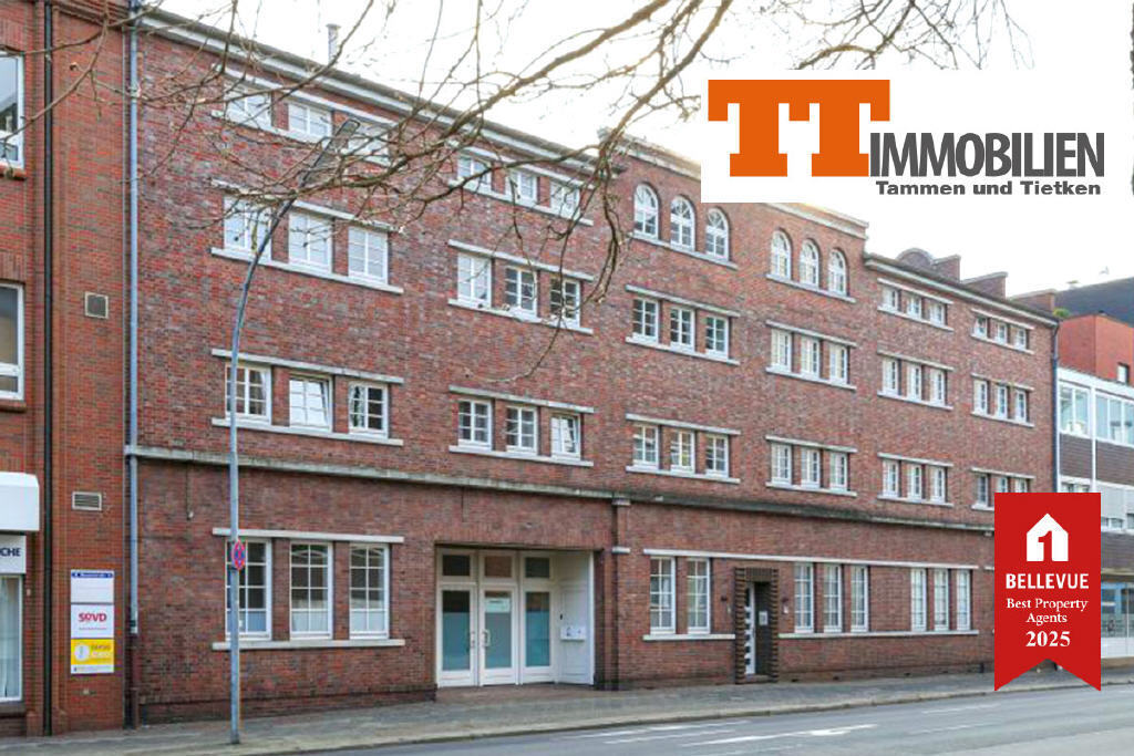 Квартира с 2 комнатами в Вильгельмсхафен, Германия № 68370