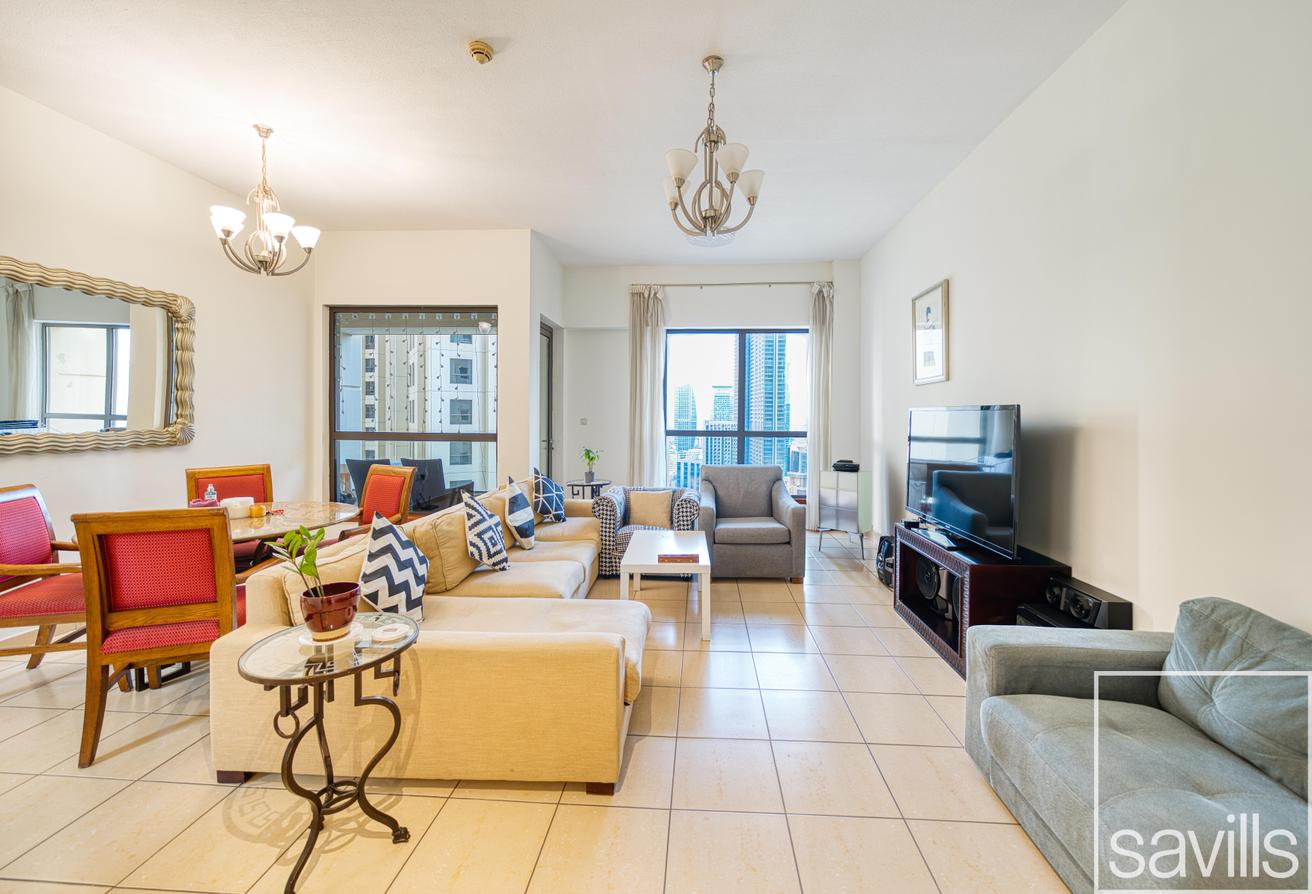 Квартира с 3 спальнями в Джумейра Бич Резиденс, ОАЭ № 112152