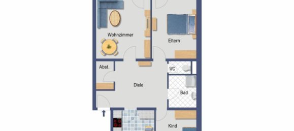 3غرفة شقة في Dornbirn, Austria رقم 145889 11