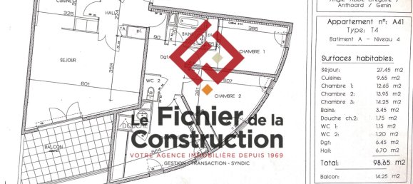 3 bedrooms Apartment in Grenoble, France No. 243663 3