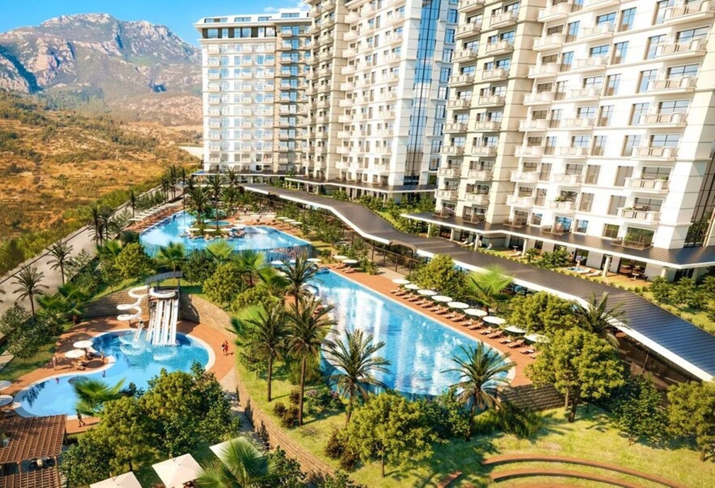 Apartamento 1+1 em Alanya, Turkey N.º 31939
