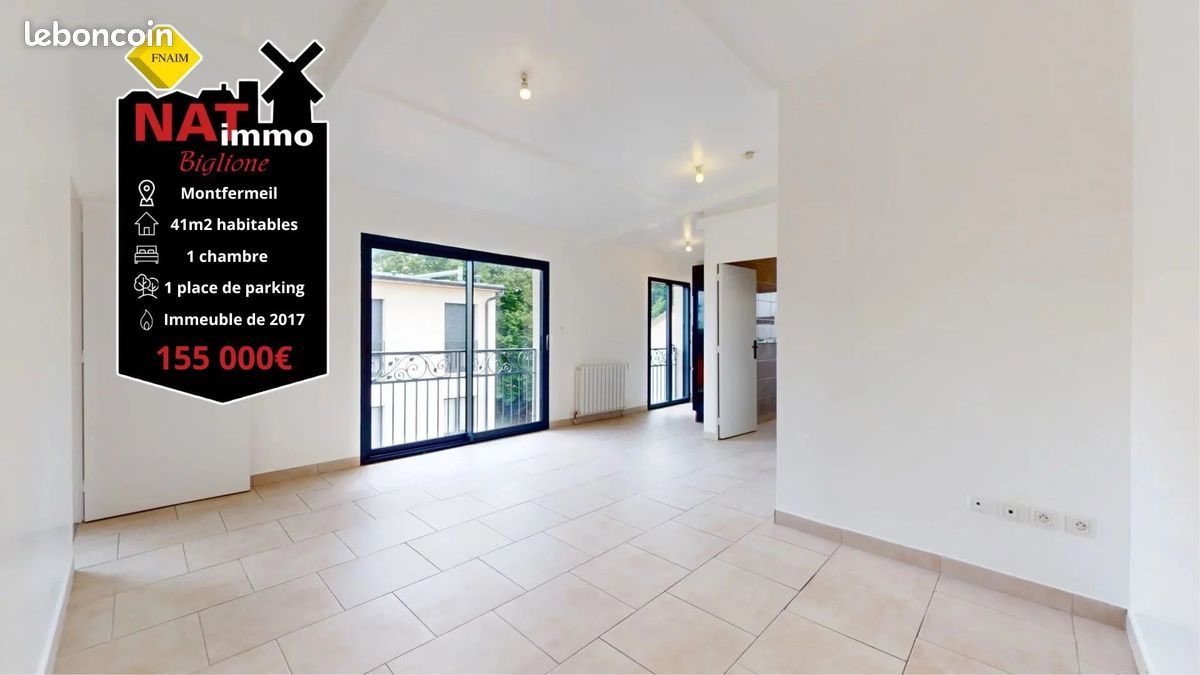 1 bedroom Apartment in Montfermeil, France No. 334186