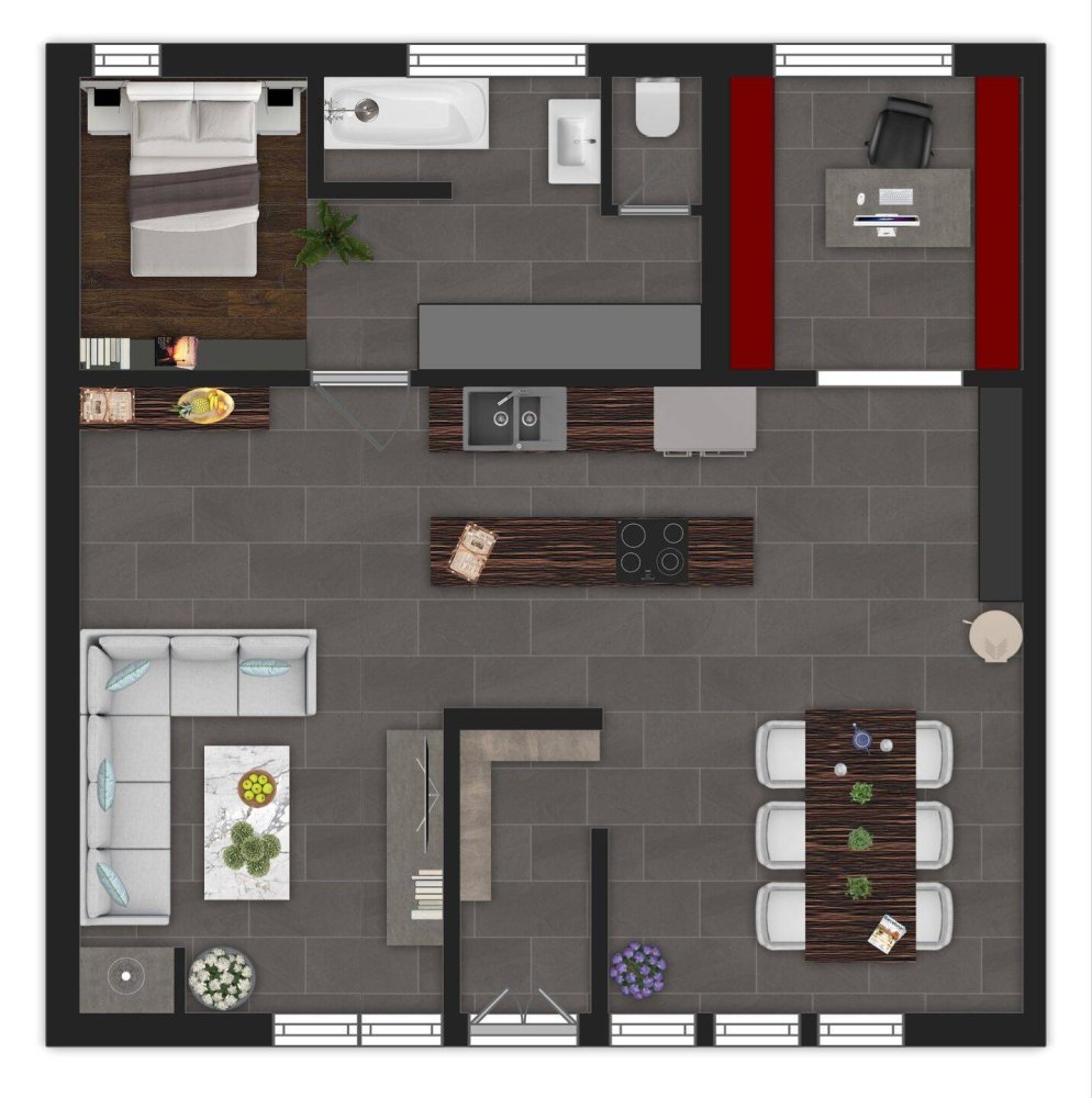 3-salle Appartement à Konstanz, Germany No. 283591