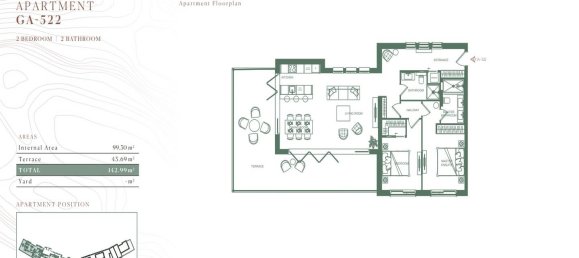 2 bedrooms Apartment in Tivat, Montenegro No. 221 18