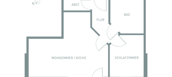 2-salle Appartement à Stade, Germany No. 25329 8