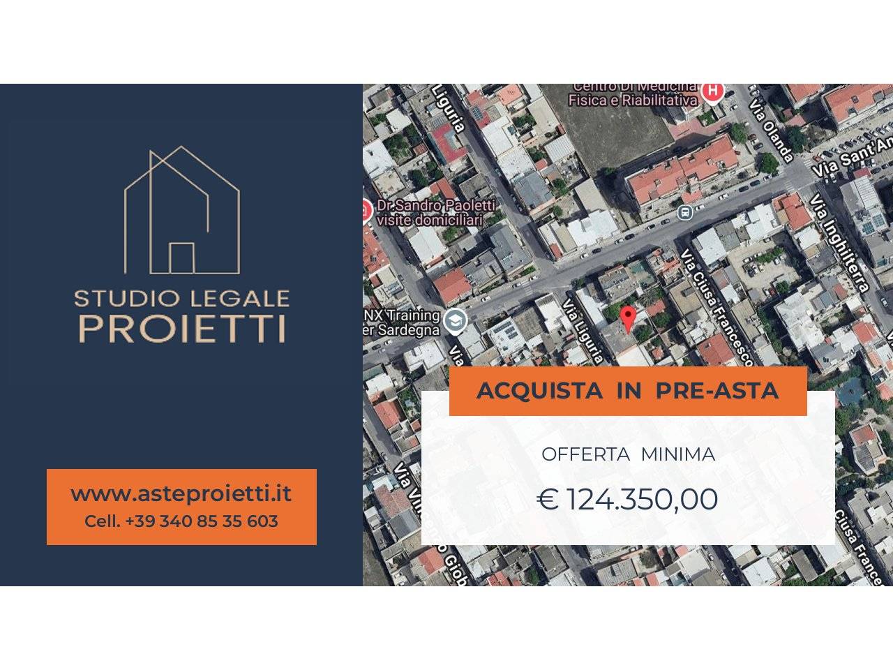 3 غرف نوم شقة في Quartu Sant'Elena, Italy رقم 339158