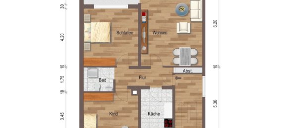 Apartamento de 2 dormitorios en Germersheim, Germany No. 204943 22