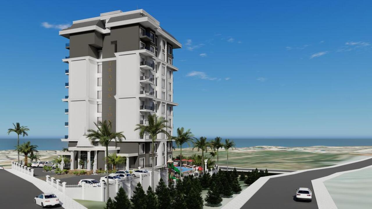 Wohnung 1+1 in Travok Tower, Mahmutlar, Turkey, Nr. 36276