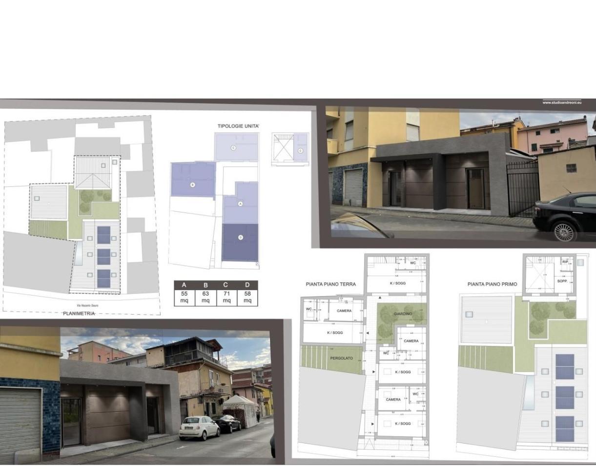 2 rooms Apartment in Carrara, Italy No. 67612