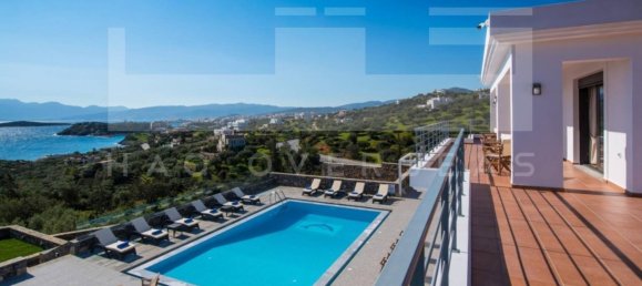 5 غرف نوم فيلا في Agios Nikolaos, Greece رقم 344 19