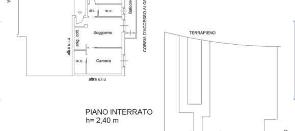 3 rooms Apartment in Turin, Italy No. 276269 24