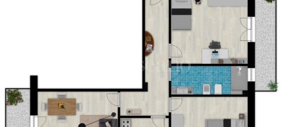 Apartamento de 4 habitaciónes en Rome, Italy No. 15168 27