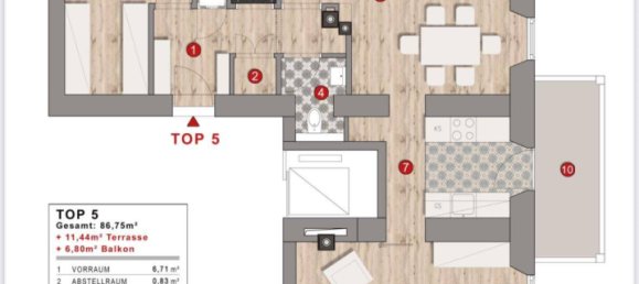 3-Zimmer Wohnung in Kirchbichl, Austria, Nr. 229933 35