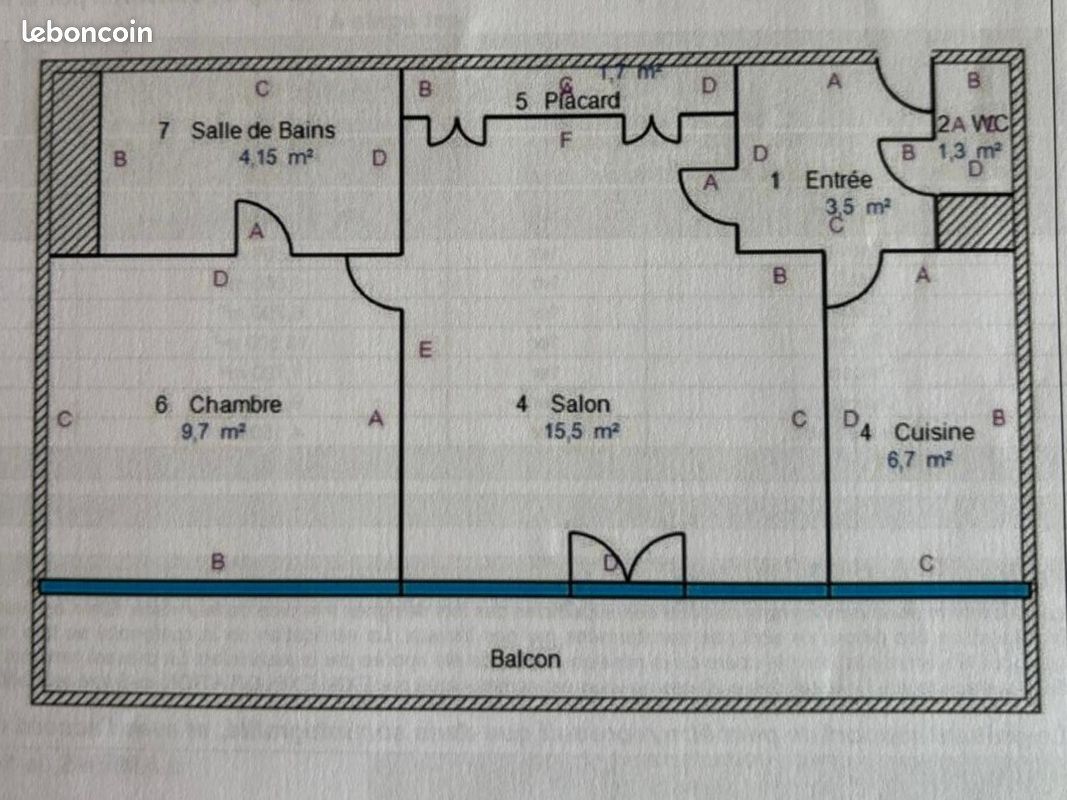 Apartamento T1 em Amiens, France N.º 322187