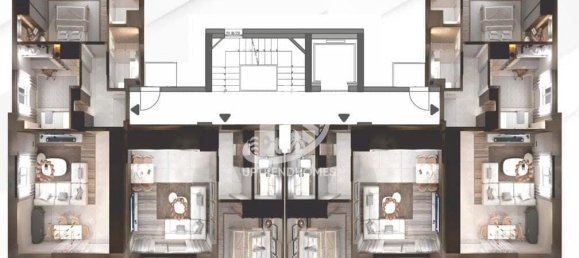 Квартира 1+1 в Анталья, Турция № 10996 4