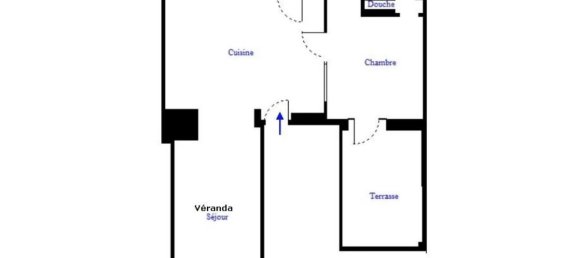 Apartamento T1 em Paris, France N.º 329804 9