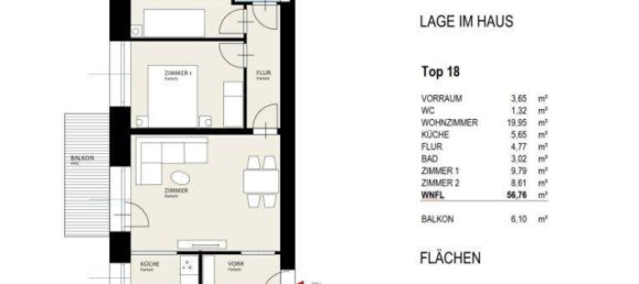 3 rooms Apartment in Ottakring, Austria No. 134207 9