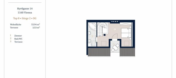 2-Zimmer Doppelhaus in Ottakring, Austria, Nr. 216456 12