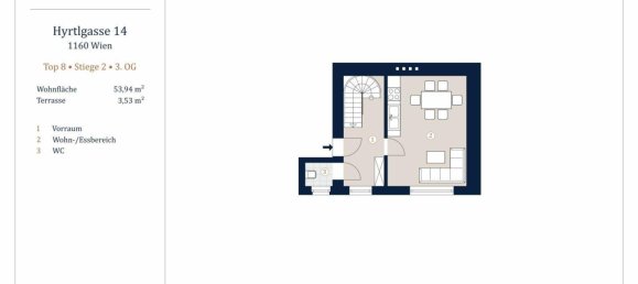 2-Zimmer Doppelhaus in Ottakring, Austria, Nr. 216456 11