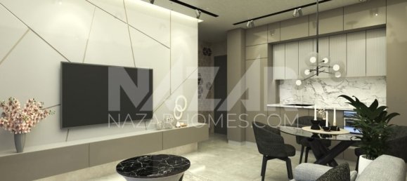 Apartamento 1+1 em Alanya, Turkey N.º 14457 6