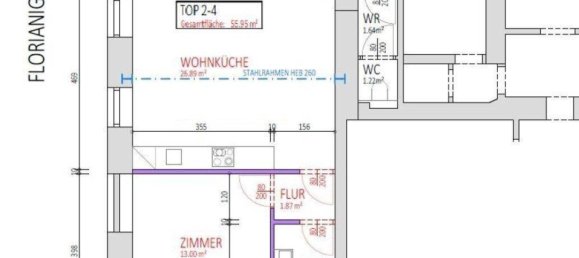 2-salle Appartement à Josefstadt, Austria No. 111563 12