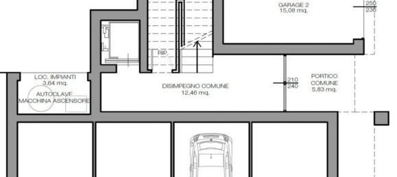 2 rooms Apartment in Venice, Italy No. 118298 4