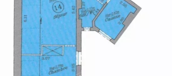 2غرفة شقة في Boulogne-Billancourt, France رقم 171394 6