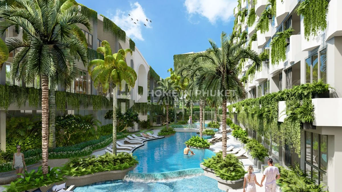 Studio à condo à Phuket, Thailand No. 60503