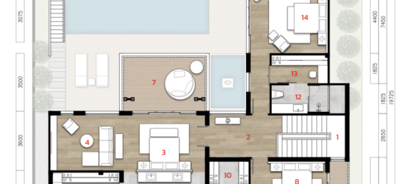 5 غرف نوم فيلا في Phuket, Thailand رقم 5558 21