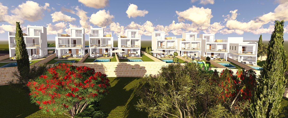 4غرفة فيلا في Paphos, Cyprus رقم 24577