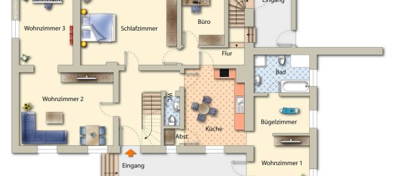 Ферма с 8 комнатами в Зост, Германия № 136880 4