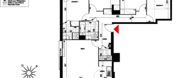 4 chambres Appartement à Bobigny, France No. 360082 17