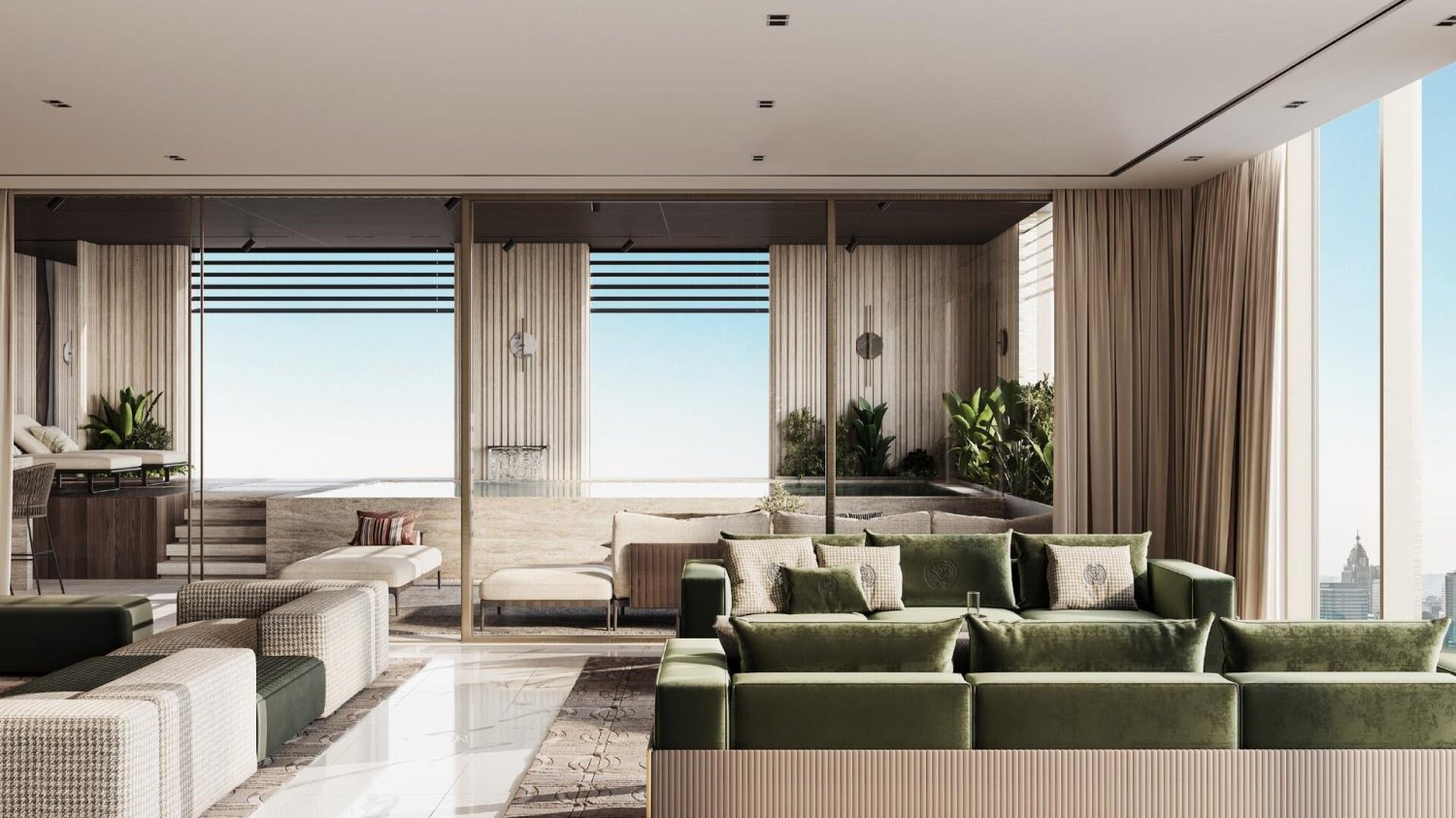 Ático de 5 dormitorios en AETERNITAS BY LONDON GATE, Dubai Marina, UAE No. 63080