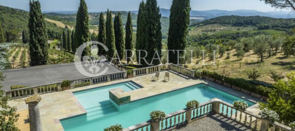  Castillos de 25 dormitorios en Castellina in Chianti, Italy No. 165775 2