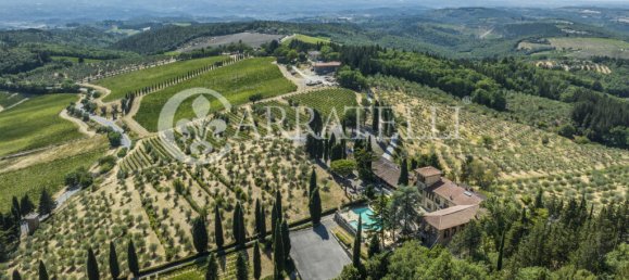  Castillos de 25 dormitorios en Castellina in Chianti, Italy No. 165775 6