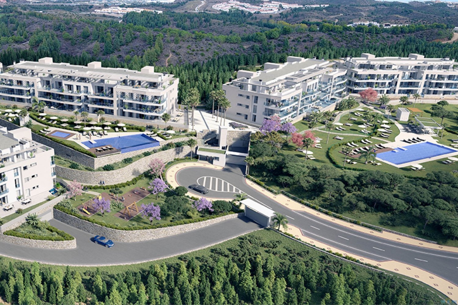 Квартира с 4 спальнями в Михас Коста, Испания № 10017